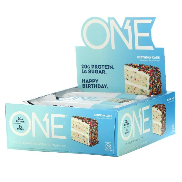 ONE Protein Bar Birthday Cake 12ct